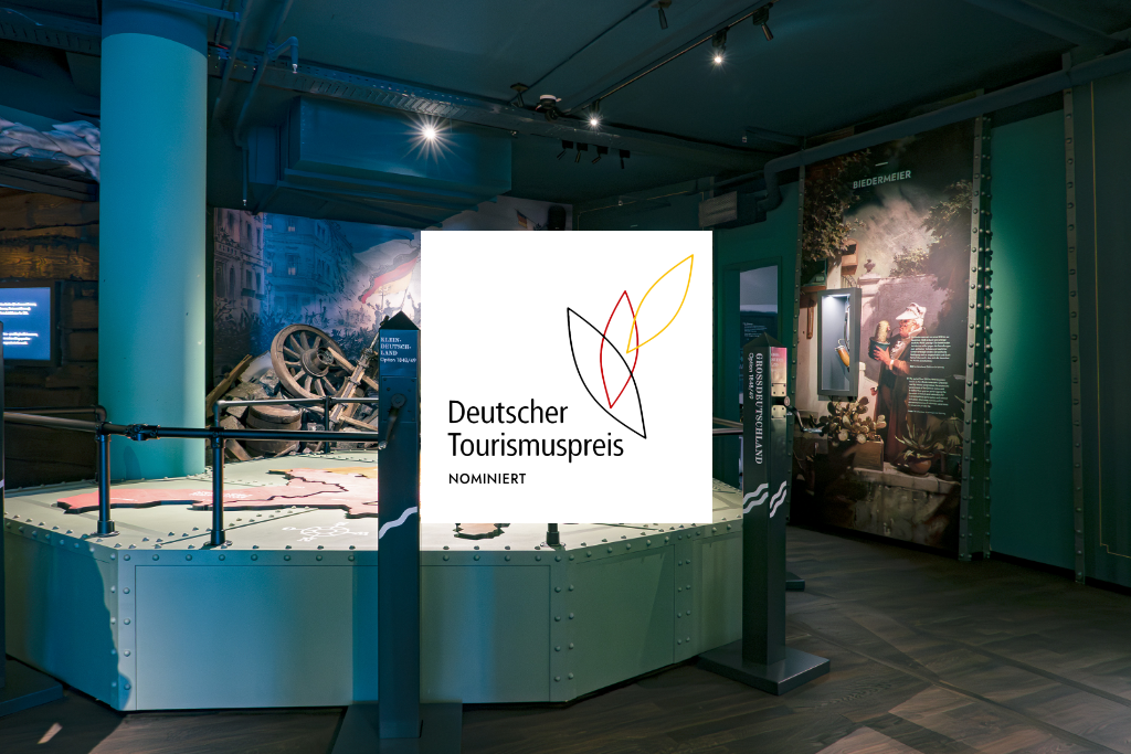 Bild des Museums mit Logo des Deutschen Tourismuspreises