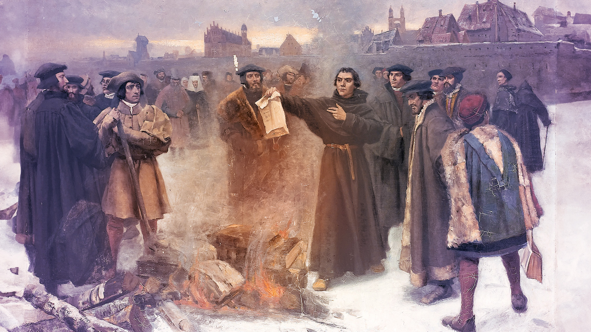 Martin Luther wird aus der Kirche ausgeschlossen