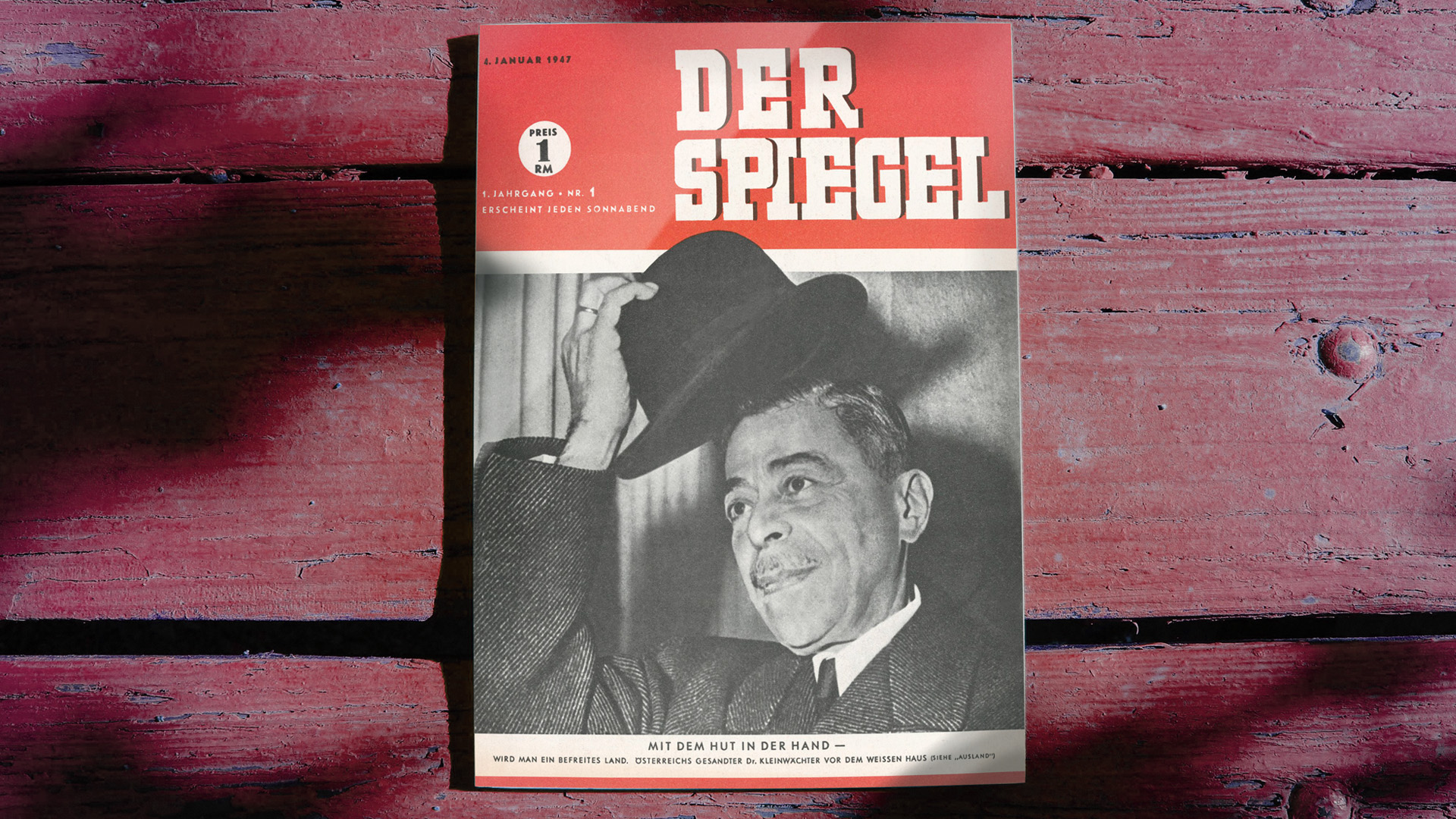 Publication of the first issue of Der Spiegel