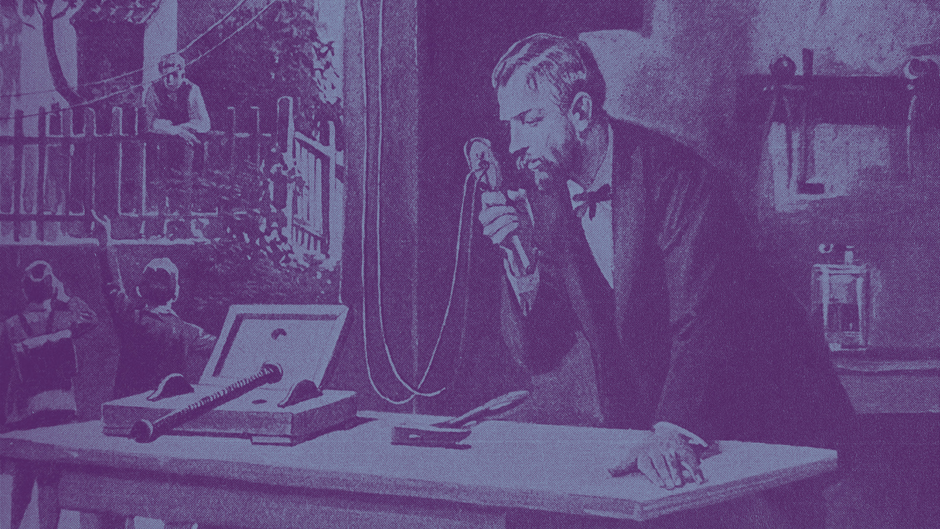 Birth of the telephone inventor